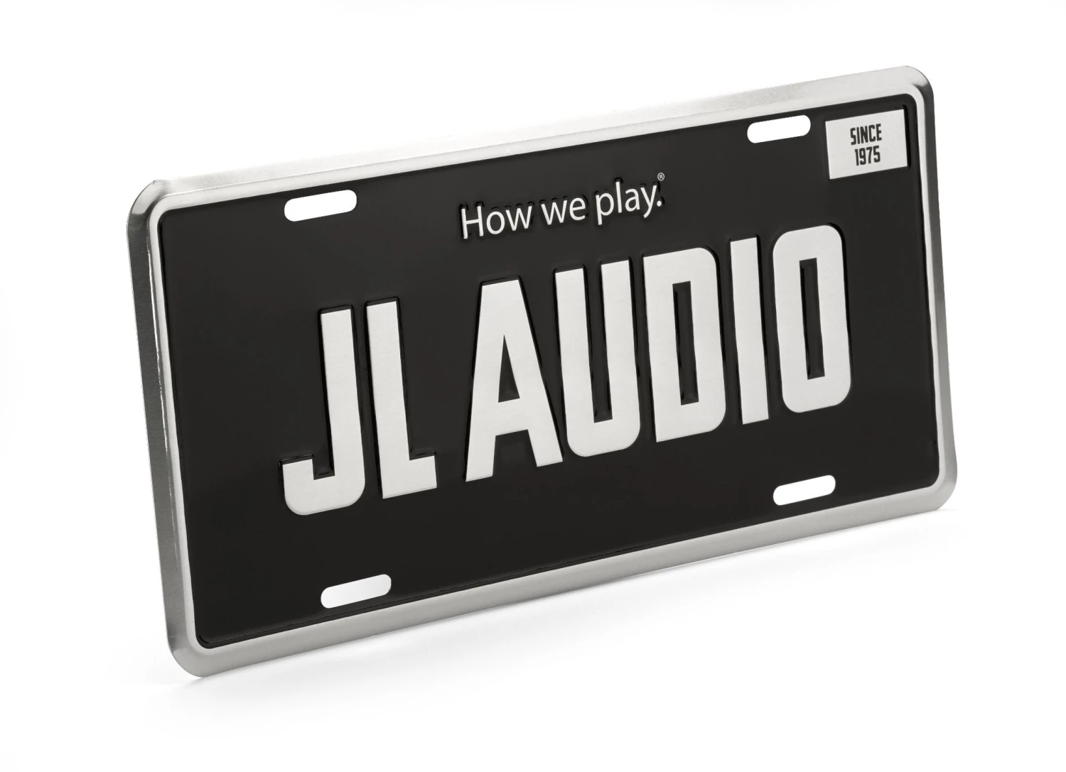 JL Audio License Plate 1 JL Audio License Plate